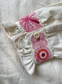 Moyocoyo - Vilma shirt pink detail sleeve